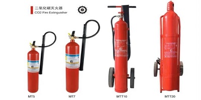 The Principle and Application of CO2 Gas Fire Extinguishers