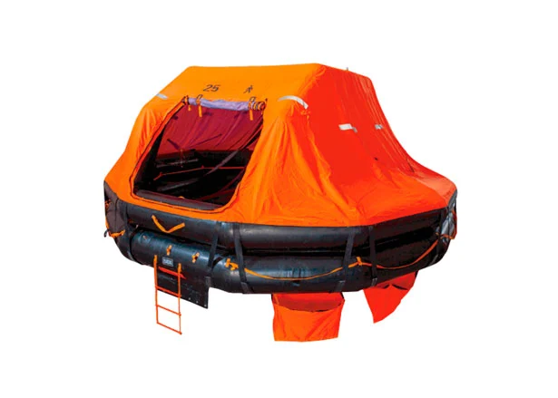 Davit Launched Inflatable Life Raft