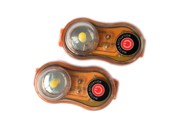 life jacket with whistle and light