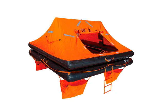 ISO 9650 certified throw overboard liferaft